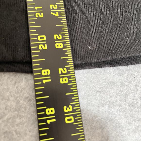 Lane Bryant 22 / 24 3X Tunic Sheer Zip Shoulders Black White Crosshatch Edgy - Picture 12 of 12